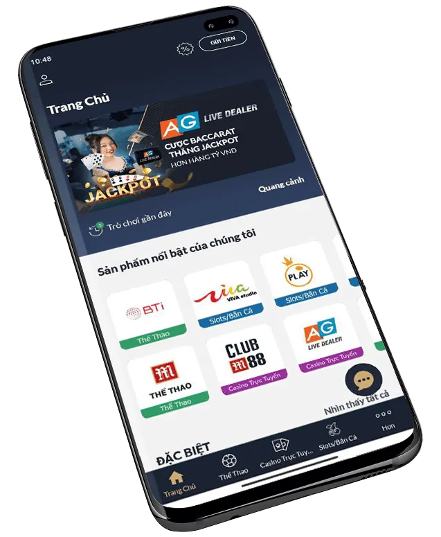Casino trực tuyến với dealer người thật trên cwin05 app